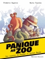 Couverture Panique au zoo Editions Delcourt (Humour de rire) 2018