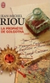 Couverture La prophétie Golgotha Editions J'ai Lu 2009