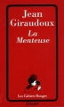 Couverture La menteuse Editions Grasset (Les Cahiers Rouges) 1993