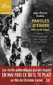 Couverture Paroles d'exode : Mai-juin 1940 : Lettres et témoignages des français sur les routes Editions Librio (Document) 2015