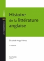Couverture Histoire de la littérature anglaise Editions Hachette (Supérieur) 2013