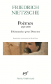 Couverture Poèmes : 1858-1888 : Fragments poétiques, Dithyrambes pour Dionysos Editions Gallimard  (Poésie) 1997