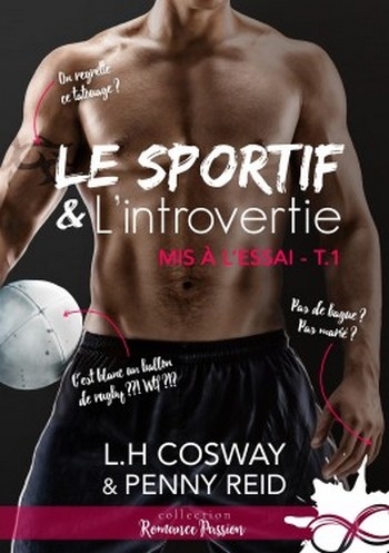 Couverture Mis à l'essai, tome 1 : Le Sportif & l'Introvertie