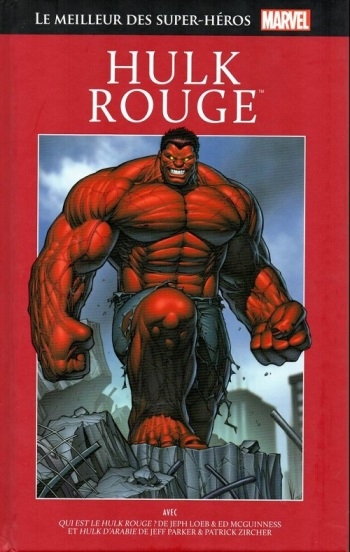 Couverture Le Meilleur des super-héros Marvel : Hulk Rouge