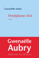 Couverture Perséphone 2014 Editions Mercure de France (Bleue) 2016