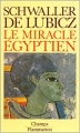 Couverture Le miracle égyptien Editions Flammarion 1978