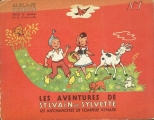Couverture Sylvain et Sylvette, tome 01 : La Ferme abandonnée Editions Fleurus (Albums) 1953