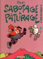 Couverture Le Génie des alpages, tome 11 : Sabotage & pâturage Editions Dargaud 1995