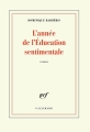 Couverture L'année de l'Education sentimentale Editions Gallimard  (Blanche) 2018