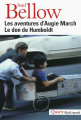 Couverture Les aventures d'Augie March - Le don de Humboldt Editions Gallimard  (Quarto) 2014