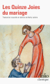 Couverture Les quinze joies du mariage Editions Folio  (Classique) 2016