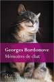 Couverture Mémoires de chat Editions Retrouvées 2015