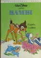 Couverture Bambi Editions Hachette (Bibliothèque Rose) 1977