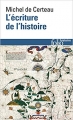 Couverture L'écriture de l'histoire Editions Folio  (Histoire) 2016