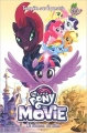Couverture My Little Pony Movie - Tempête sur Equestria -  Le roman du film Editions PlayBac 2017