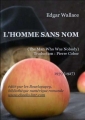 Couverture L'homme sans nom Editions Bibliothèque numérique romande 2012