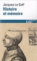 Couverture Histoire et mémoire Editions Folio  (Histoire) 1988