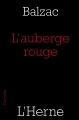 Couverture L'Auberge rouge Editions de L'Herne 2014
