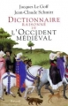 Couverture Dictionnaire raisonné de l'Occident médiéval Editions Fayard (Pluriel) 2014