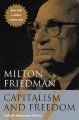 Couverture Capitalisme et liberté Editions The University of Chicago Press 2002