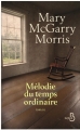 Couverture Mélodie du temps ordinaire Editions Belfond 2015
