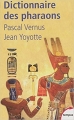Couverture Dictionnaire des pharaons Editions Perrin (Tempus) 2004