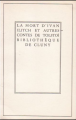 Couverture La Mort d'Ivan Ilitch et autres contes de Tolstoï Editions Bibliothèque de Cluny 1958