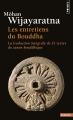 Couverture Les entretiens du Bouddha Editions Points (Sagesses) 2001