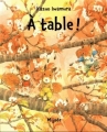 Couverture À table ! Editions Mijade 2016