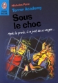 Couverture Sous le choc Editions J'ai Lu (Peur bleue) 1999