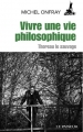 Couverture Vivre une vie philosophique : Thoreau le sauvage Editions Le Passeur 2018