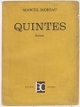 Couverture Quintes Editions Buchet / Chastel 1962