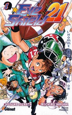 Couverture Eyeshield 21, tome 01 : L'homme aux jambes en or