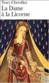 Couverture La Dame à la licorne Editions Folio  2005
