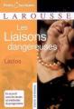 Couverture Les Liaisons dangereuses Editions Larousse (Petits classiques) 2007