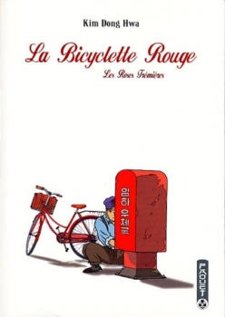 Couverture La bicyclette rouge, tome 2 : Les Roses Trémières