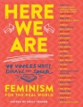Couverture Here We Are: Feminism for the Real World Editions Algonquin 2017