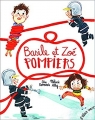 Couverture Basile et Zoé pompiers Editions L'élan vert 2017