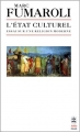 Couverture L'Etat culturel: essai sur une religion moderne Editions Le Livre de Poche (Biblio essais) 1995
