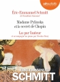 Couverture Madame Pylinska et le secret de Chopin Editions Audiolib 2018