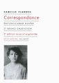 Couverture Correspondance Editions Gallimard  (Art et artistes) 2014