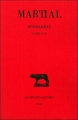 Couverture Épigrammes, tome 1 Editions Les Belles Lettres 1969