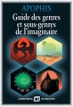 Couverture Guide des genres et sous-genres de l'imaginaire Editions Albin Michel 2018