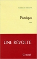 Couverture Panique Editions Grasset 2006