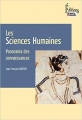 Couverture Les sciences humaines : Panorama des connaissances Editions Sciences humaines 2002