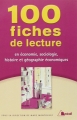 Couverture 100 Fiches de lecture en économie, sociologie, histoire et géographie économiques Editions Bréal 2008