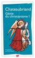Couverture Génie du christianisme, tome 1 Editions Flammarion (GF) 1966