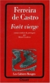 Couverture Forêt vierge Editions Grasset 1988
