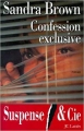 Couverture Confessions exclusive Editions JC Lattès (Suspense & Cie) 1997