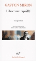 Couverture L'homme rapaillé Editions Gallimard  (Poésie) 2016